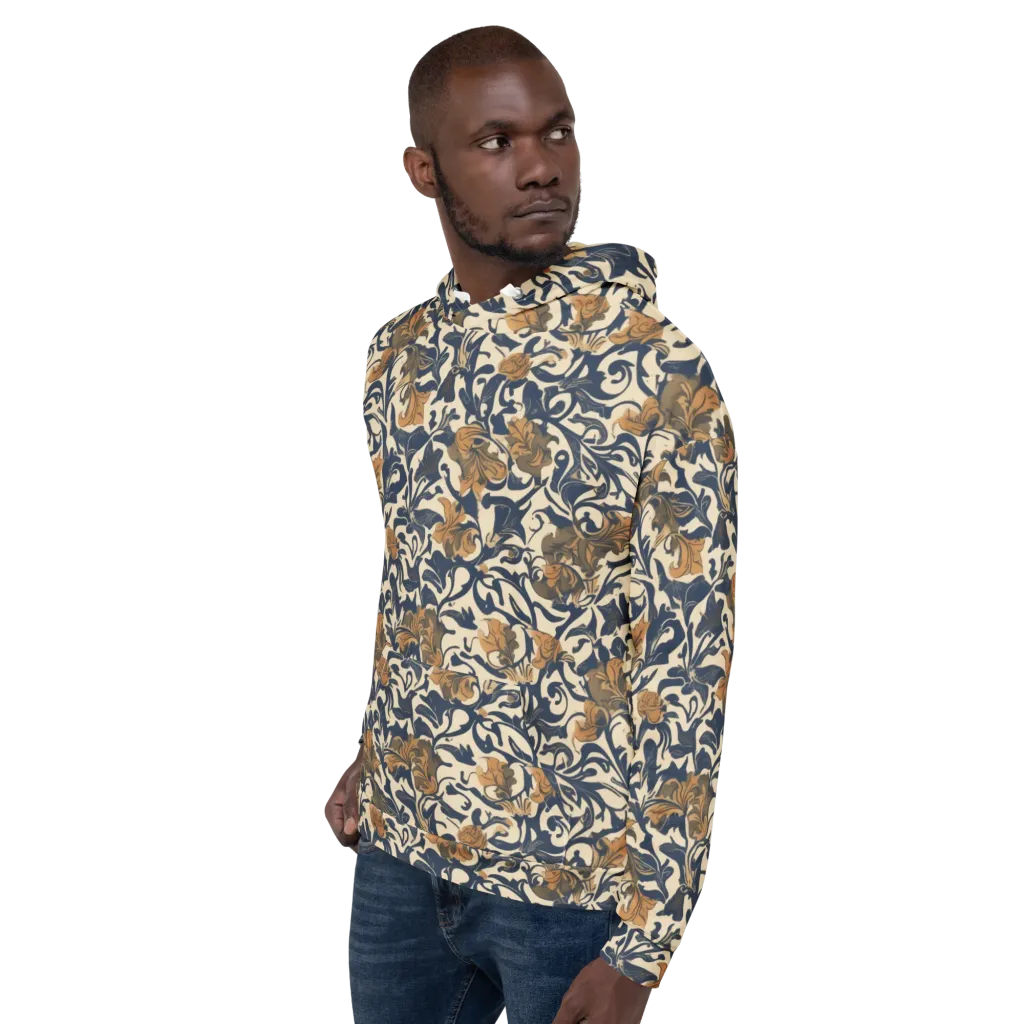 Ochre Rhapsody on Hoodie — Left