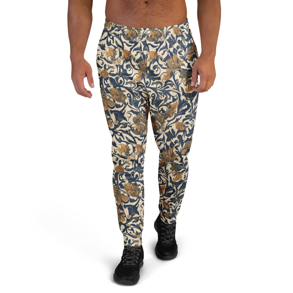 Ochre Rhapsody on Men's Joggers — Front