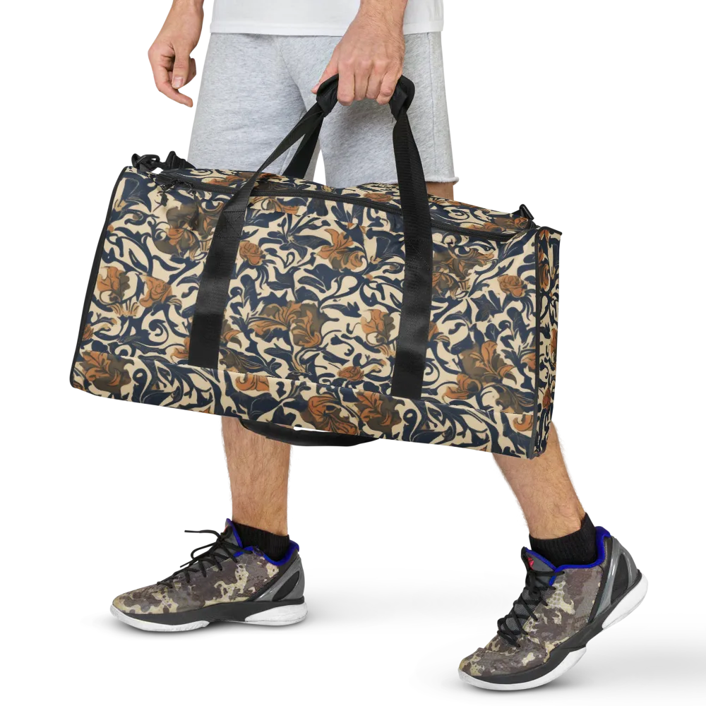 Ochre Rhapsody on Duffle Bag — Front