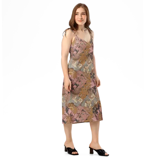 Blush Briar on a Slip Dress