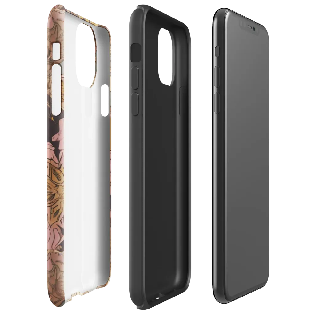 Blush Briar on Tough Case for iPhone® — Right