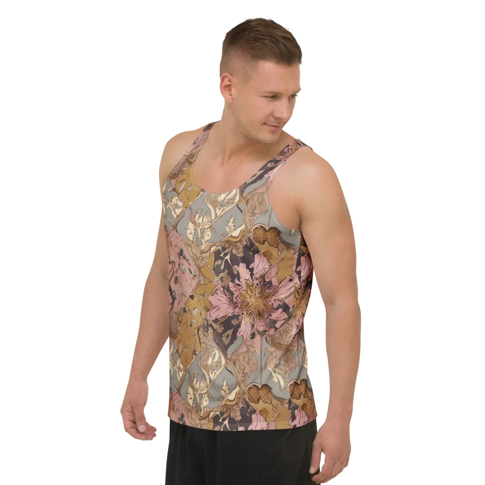 Blush Briar on Men's Tank Top — Left Front