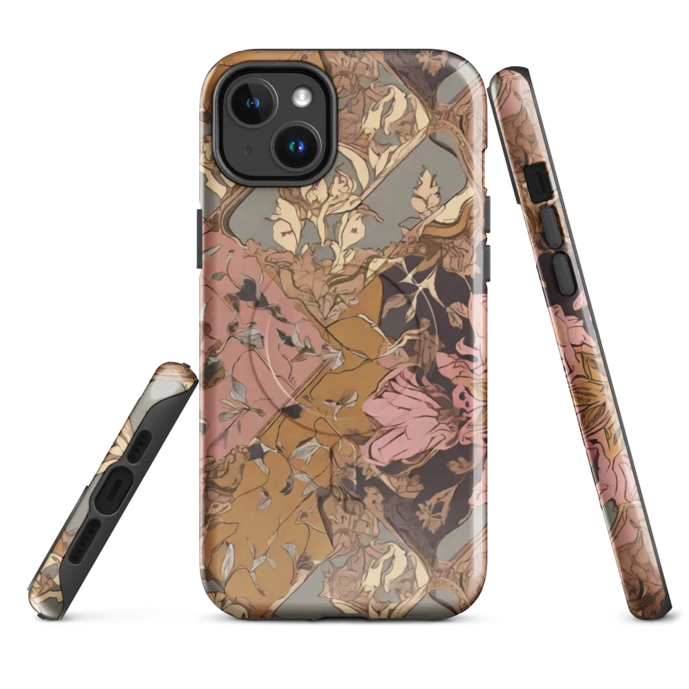 Blush Briar on MagSafe Tough Case for iPhone® — Front