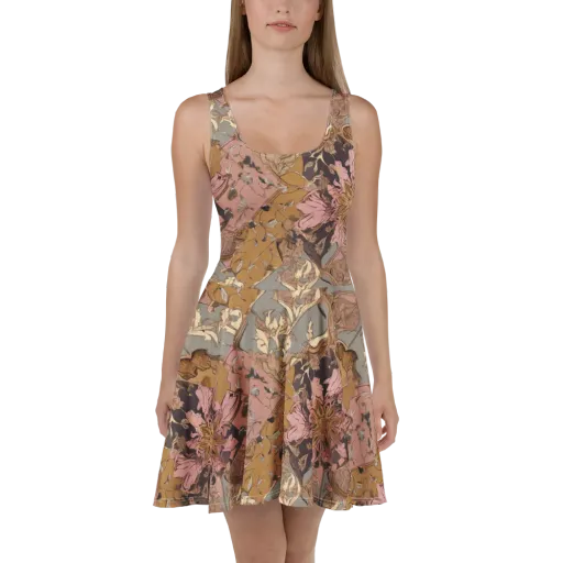 Blush Briar on Skater Dress