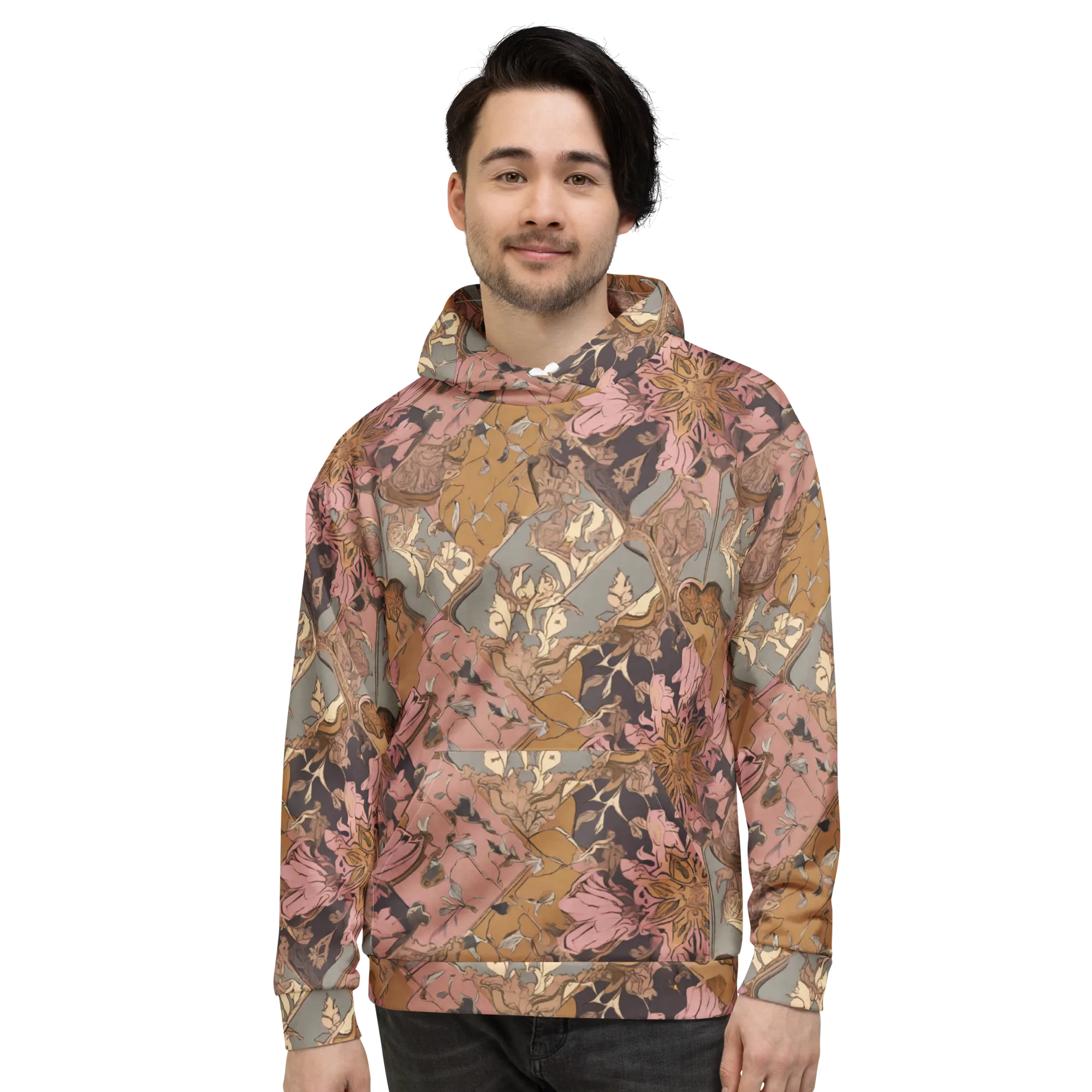 Blush Briar on Hoodie — Front