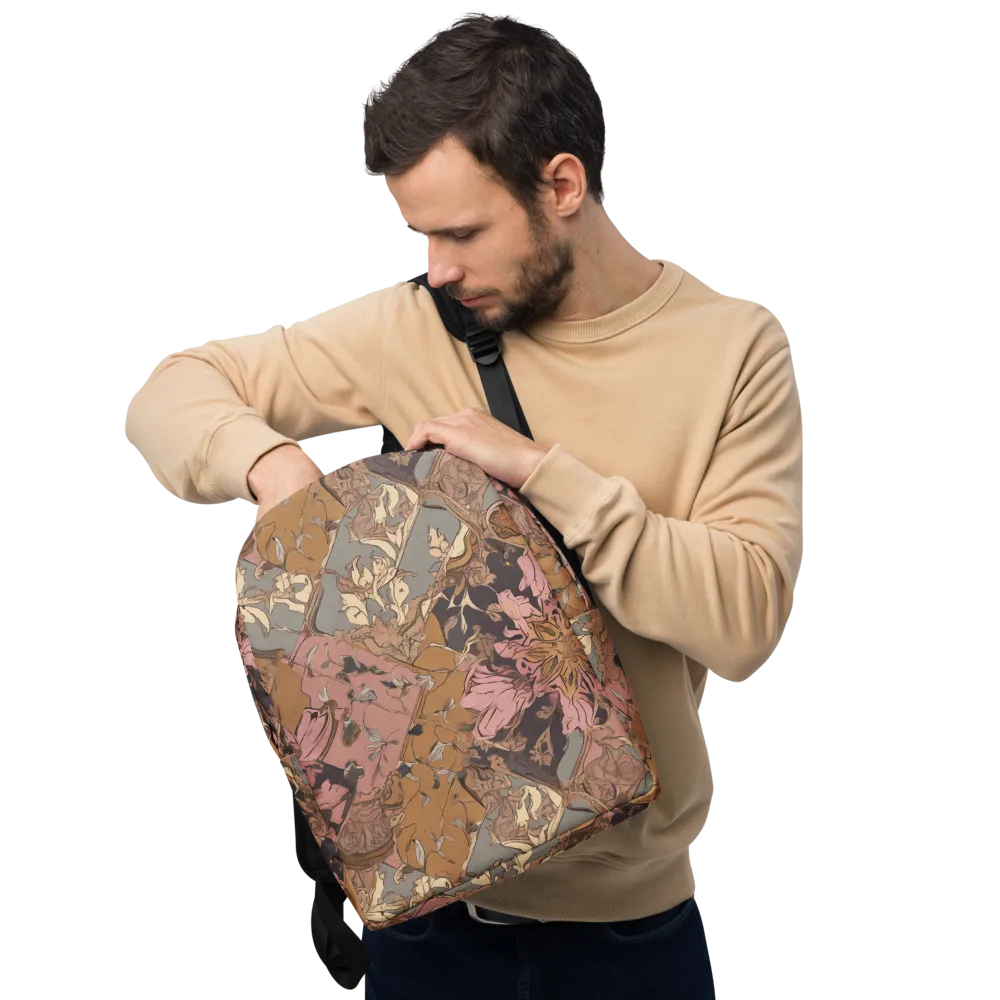 Blush Briar on Minimalist Backpack — Front