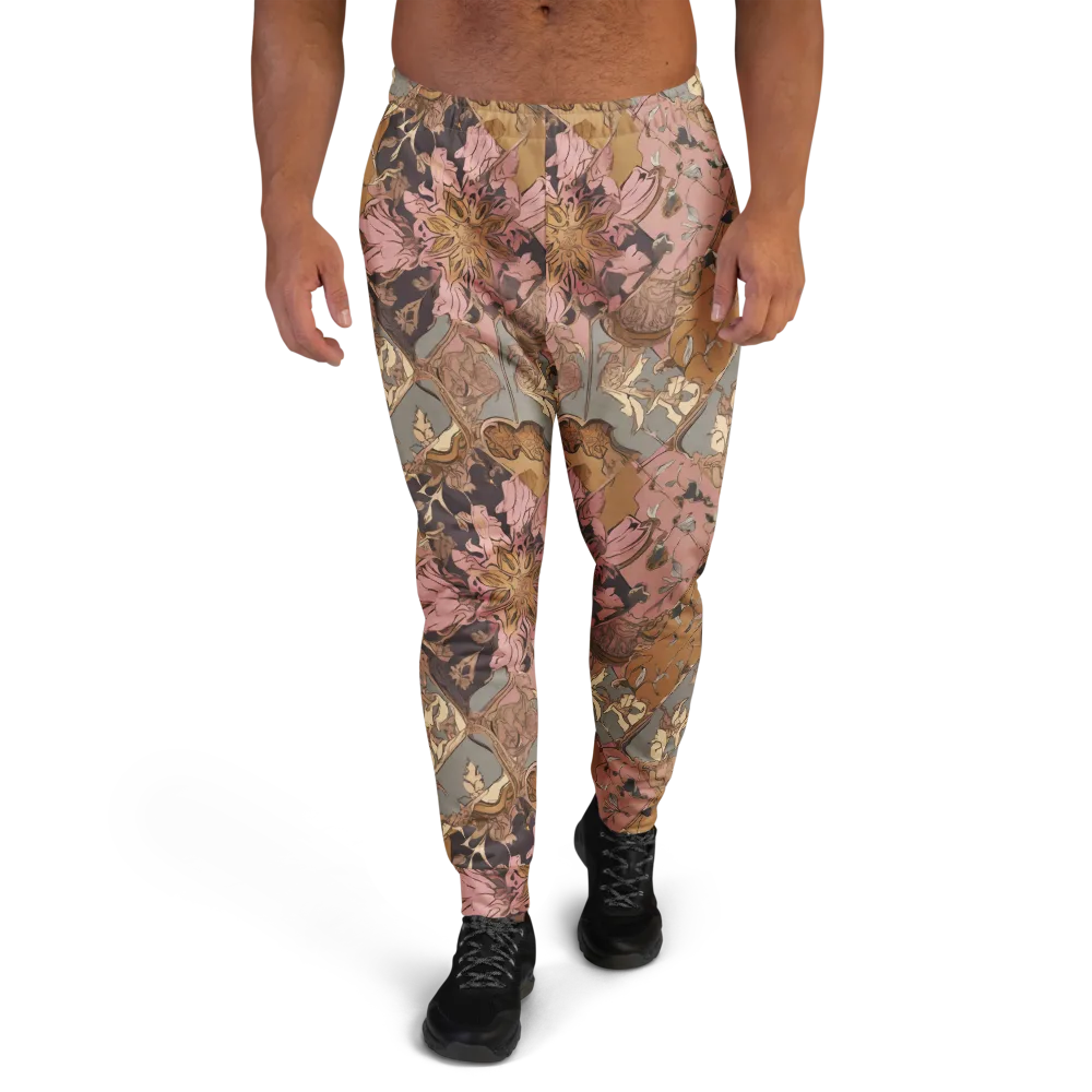 Blush Briar on Men's Joggers — Front