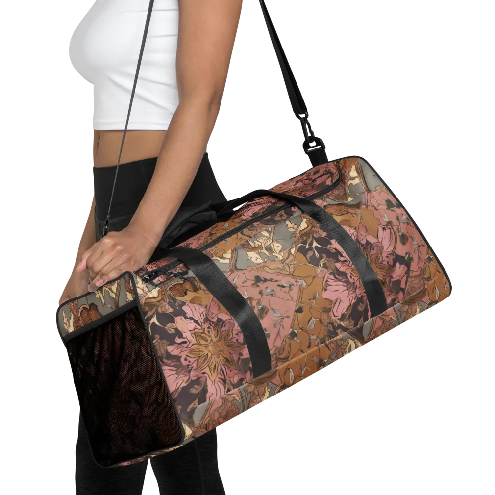 Blush Briar on Duffle Bag — Front