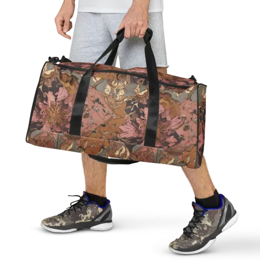 Blush Briar on a Duffle Bag