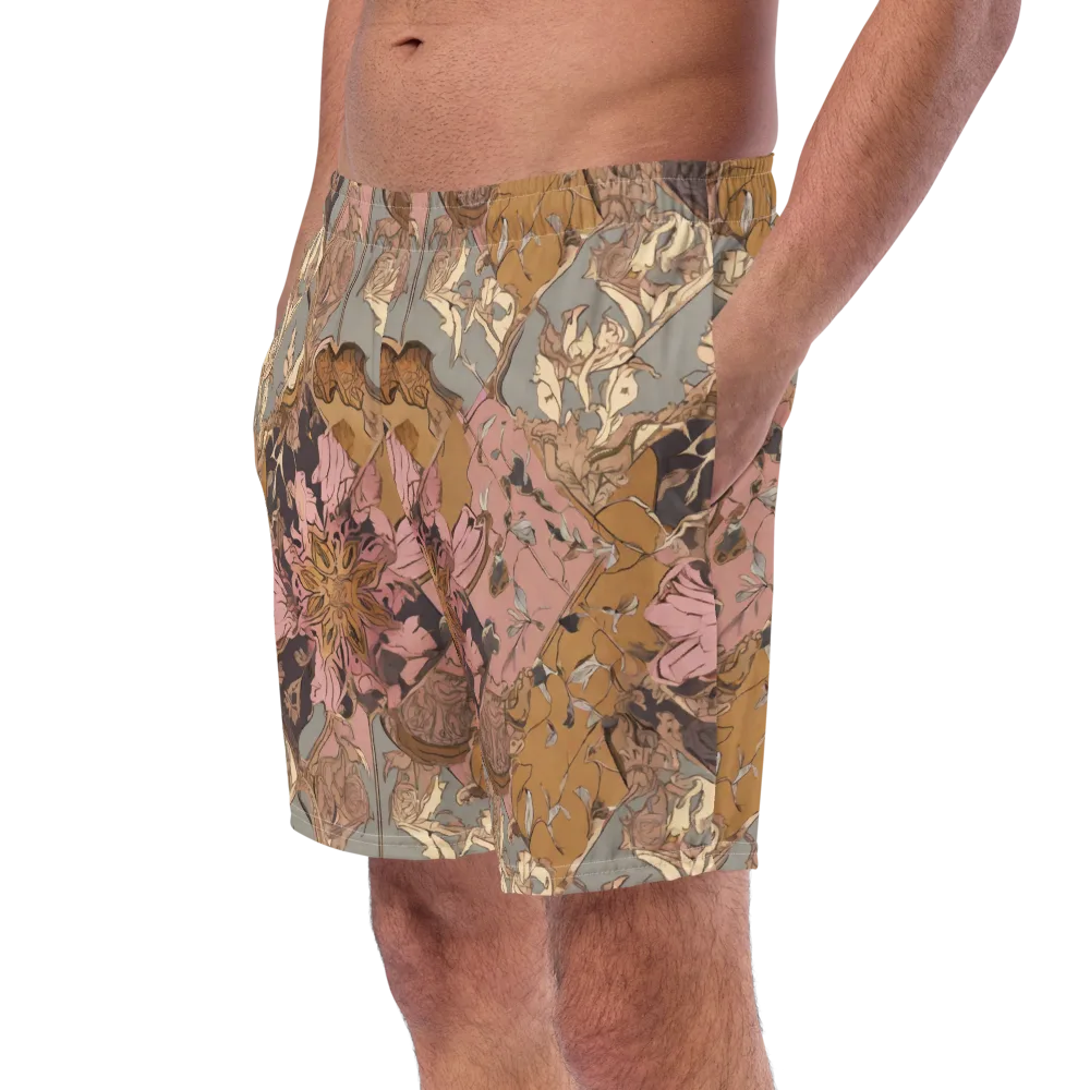 Blush Briar on Swim Trunks — Left Front
