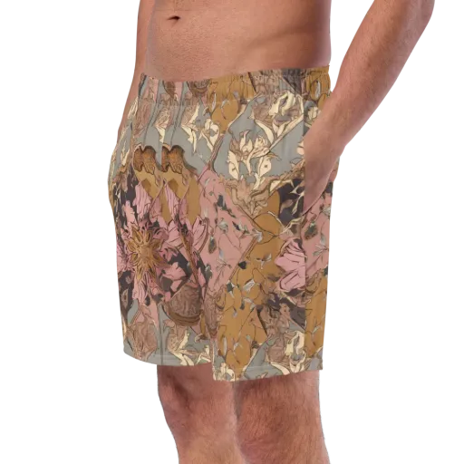 Blush Briar on a Swim Trunks