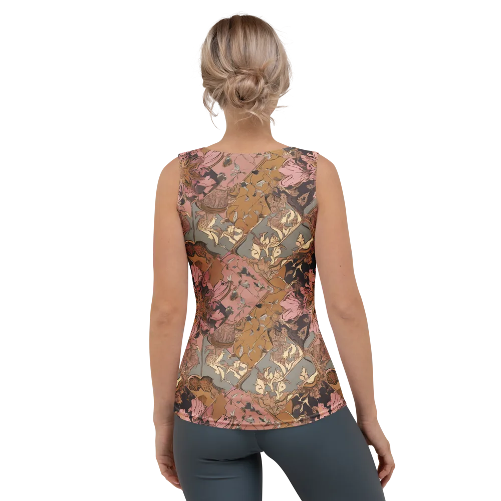 Blush Briar on Women's Tank Top — Back