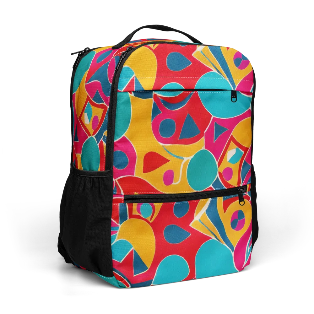 Chromatic Jumble on Utility Backpack — Right Front