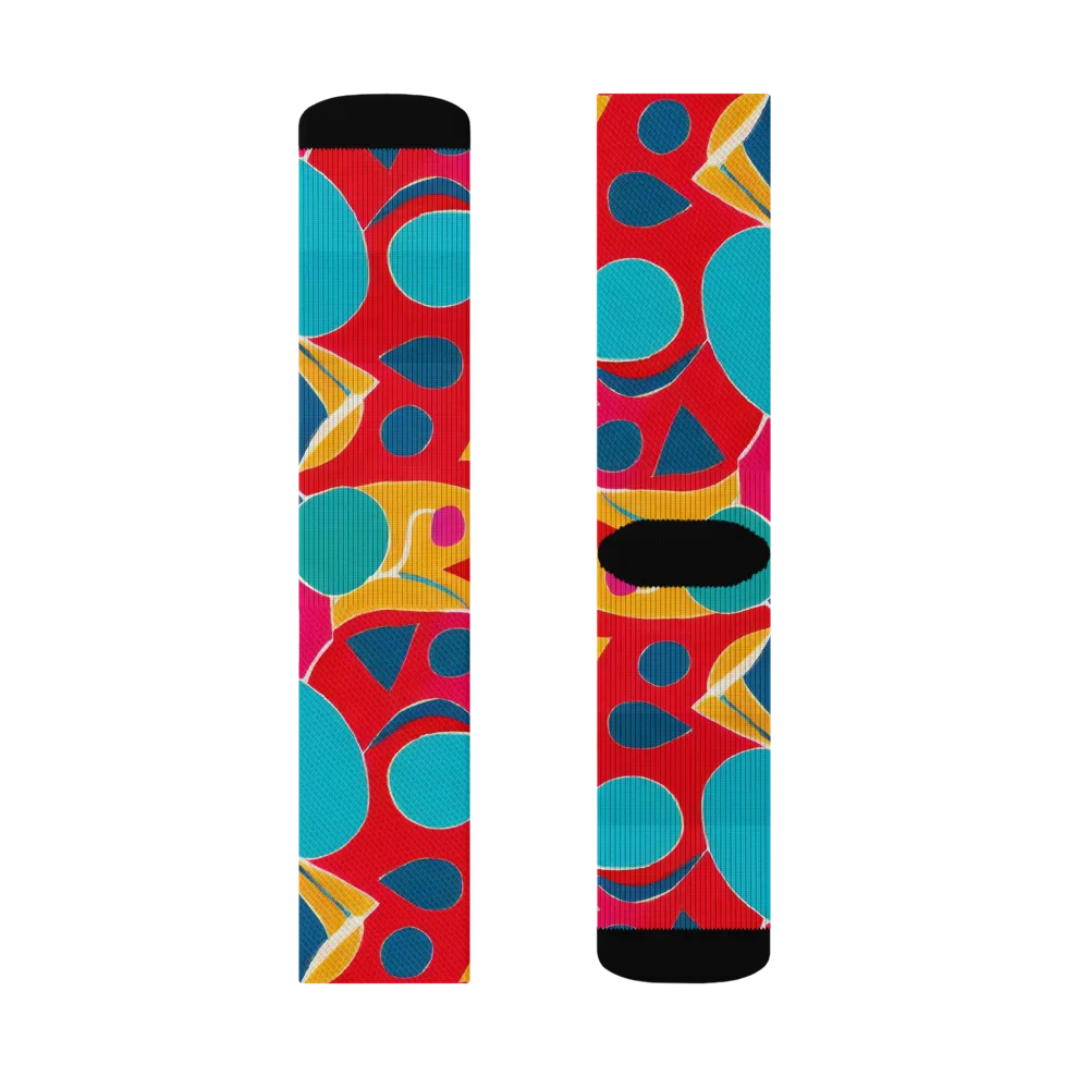 Chromatic Jumble on Socks — Right Sock