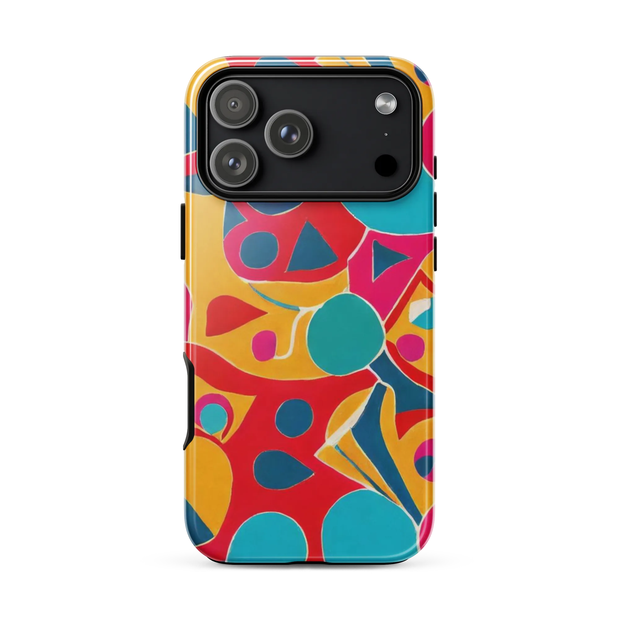 Chromatic Jumble on Tough Case for iPhone® — Front