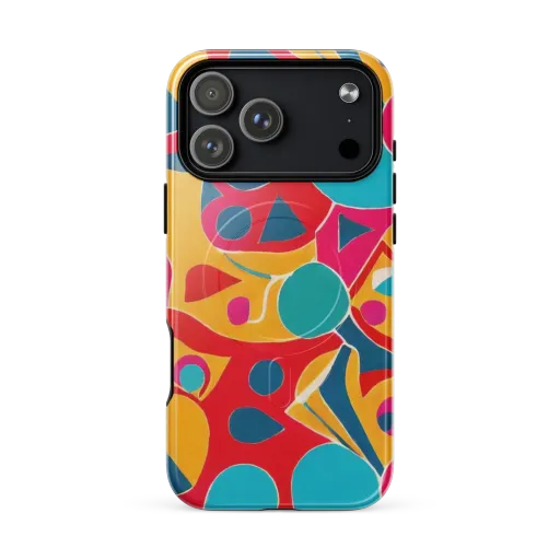 Chromatic Jumble on a MagSafe Tough Case for iPhone®
