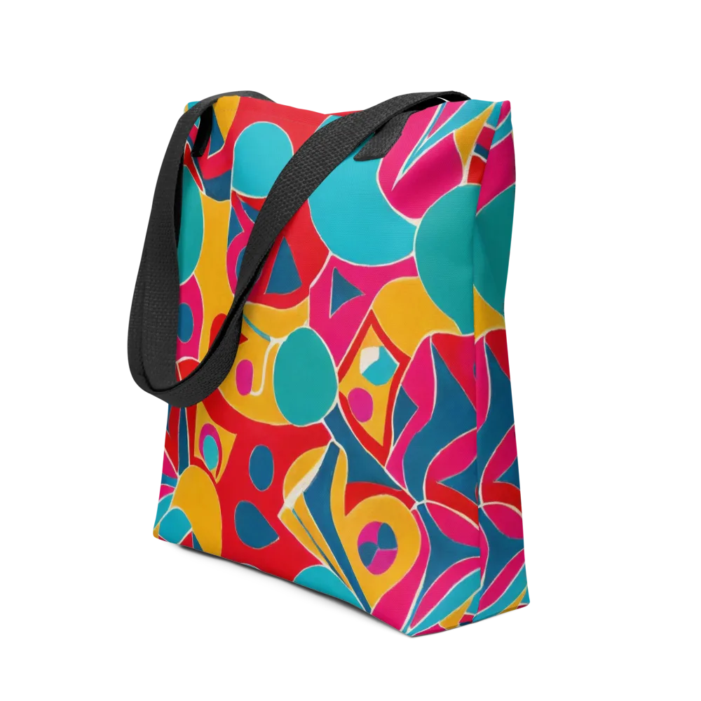 Chromatic Jumble on Tote Bag — Front