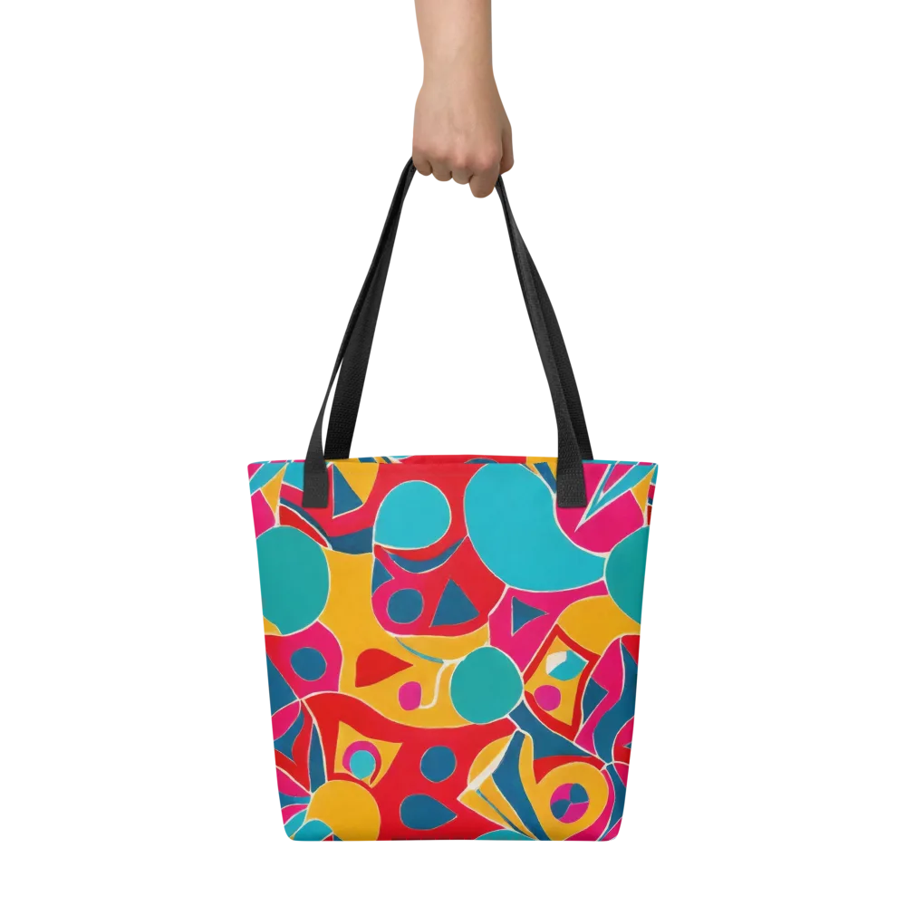 Chromatic Jumble on Tote Bag — Front