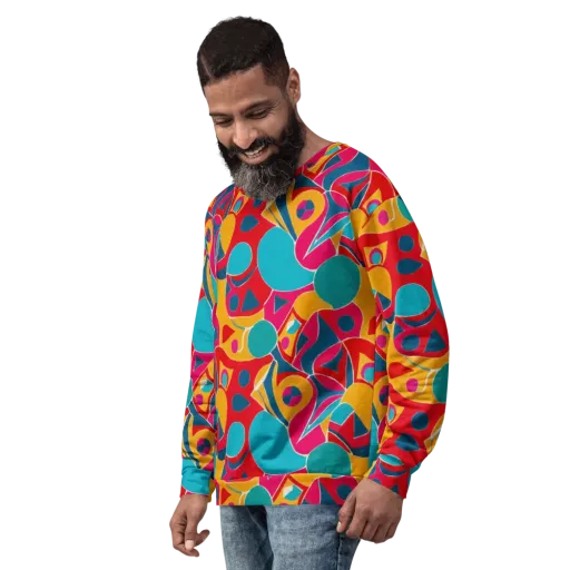 Chromatic Jumble on a Sweatshirt
