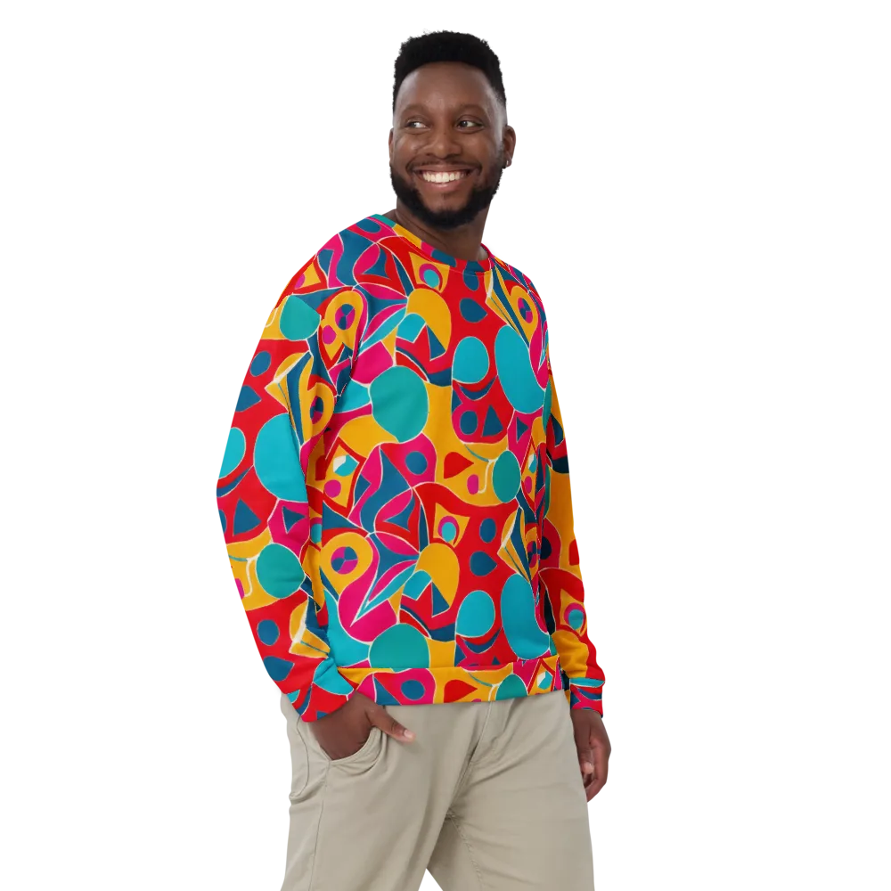 Chromatic Jumble on Sweatshirt — Front