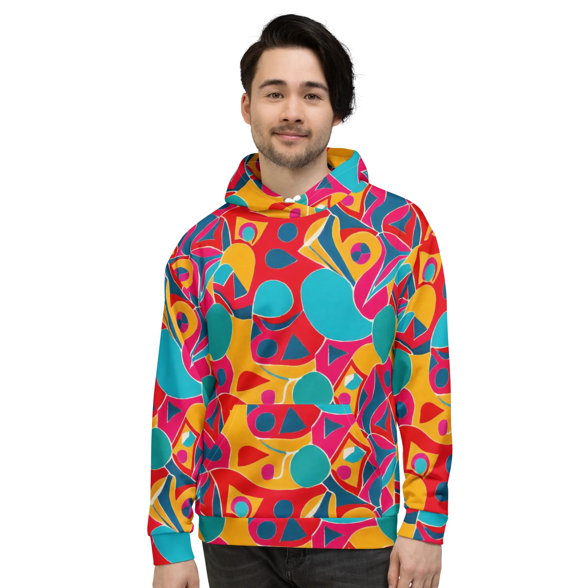 Chromatic Jumble on Hoodie — Front