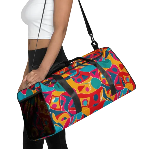 Chromatic Jumble on a Duffle Bag