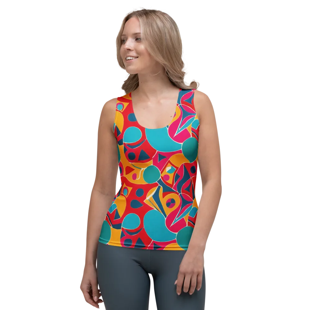 Chromatic Jumble on Women's Tank Top — Front