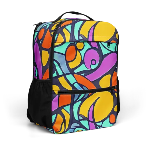 Ultraviolet Pop on a Utility Backpack