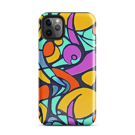 Ultraviolet Pop on a Tough Case for iPhone®