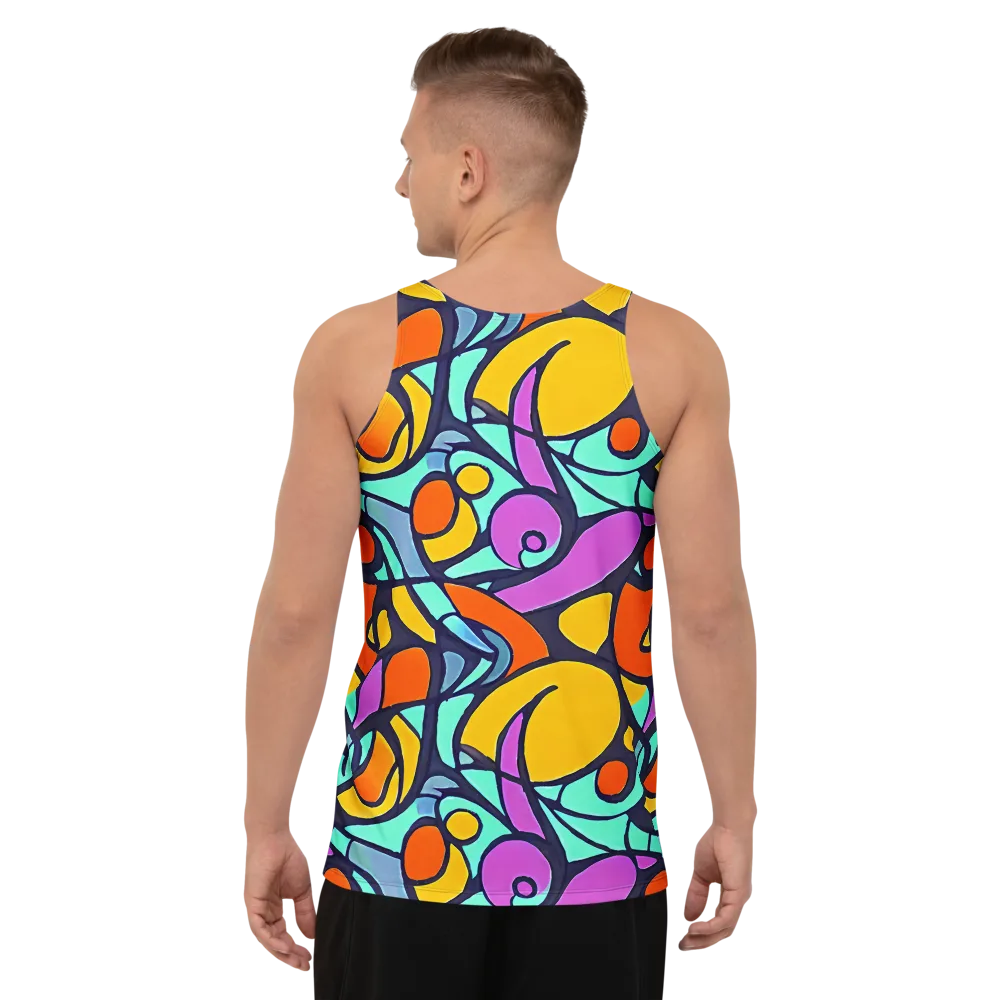 Ultraviolet Pop on Men's Tank Top — Back