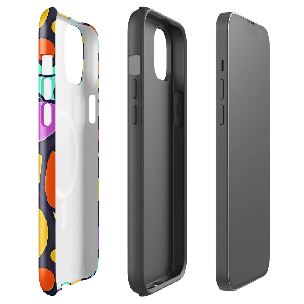 Ultraviolet Pop on MagSafe Tough Case for iPhone® — Front