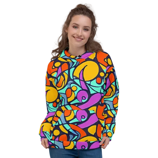 Ultraviolet Pop on a Hoodie