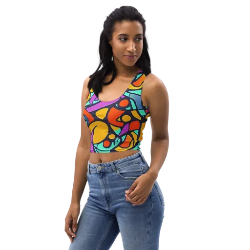 Ultraviolet Pop on a Crop Top