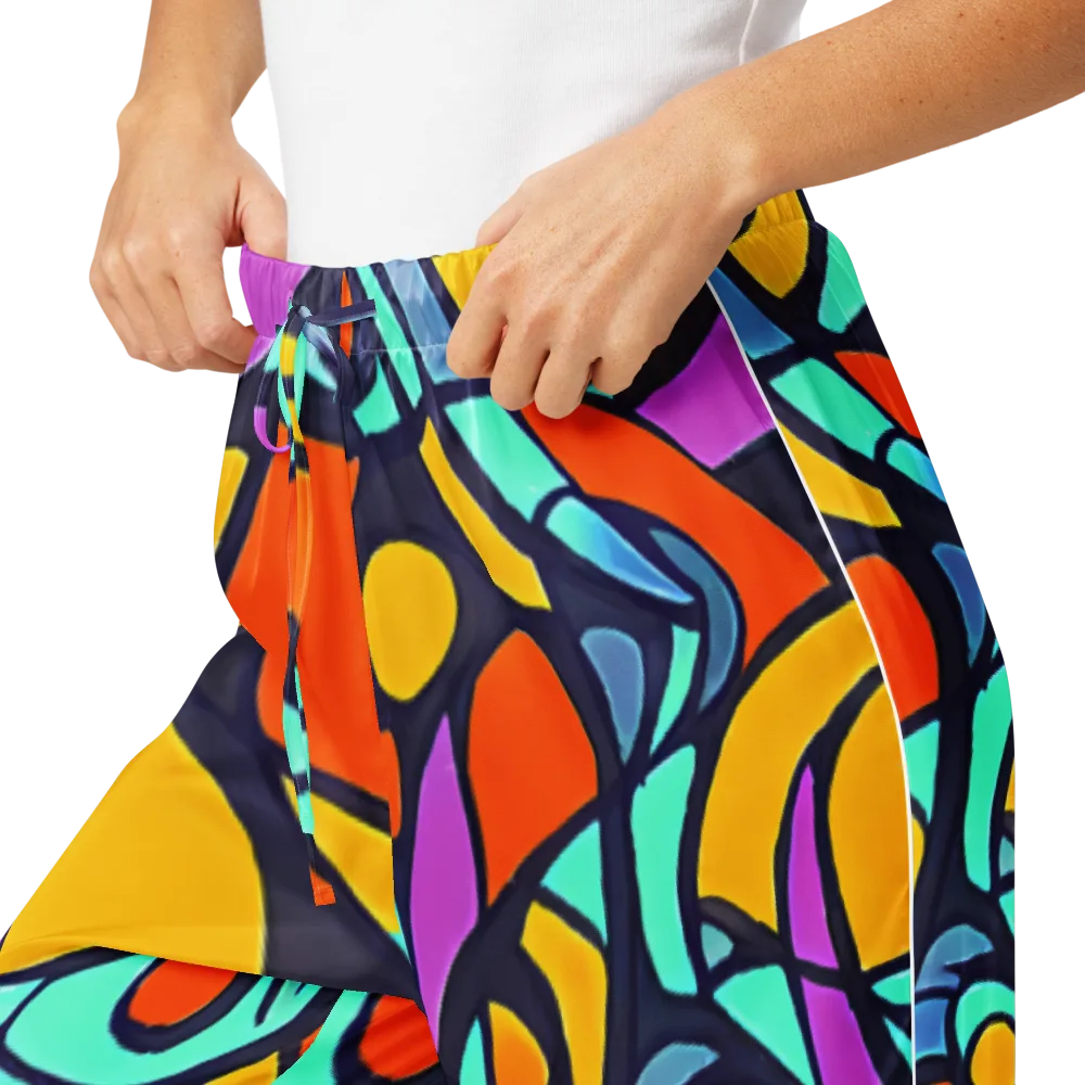 Ultraviolet Pop on Women's Pajama Pants — Product details