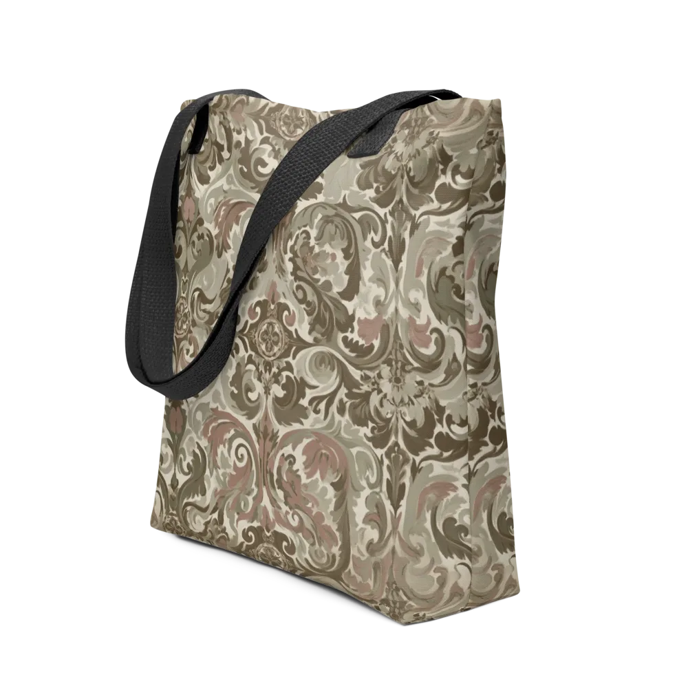 Moss Rose Revival on Tote Bag — Front
