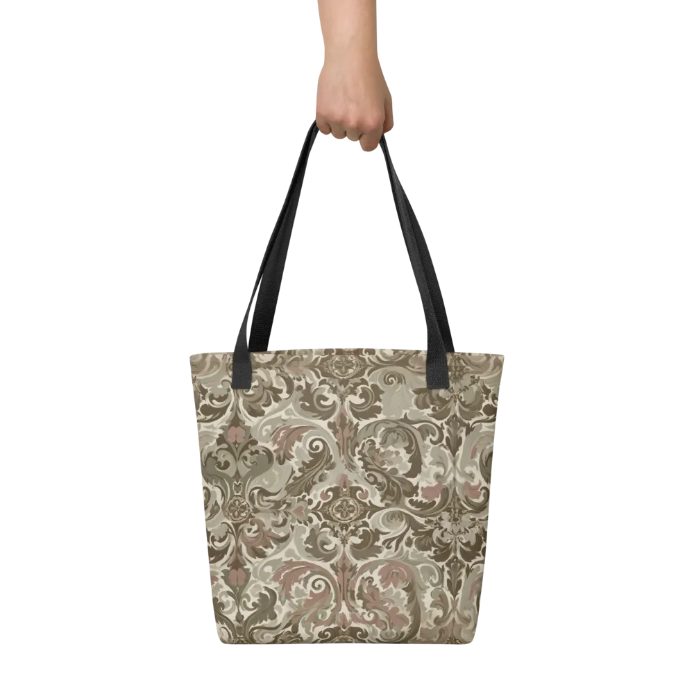 Moss Rose Revival on Tote Bag — Front