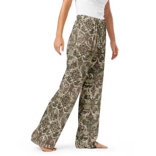 Moss Rose Revival on a Women's Pajama Pants