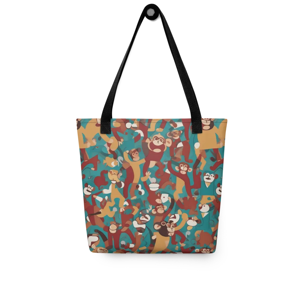 Monkey Mayhem on Tote Bag — Front