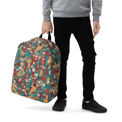 Monkey Mayhem on a Minimalist Backpack