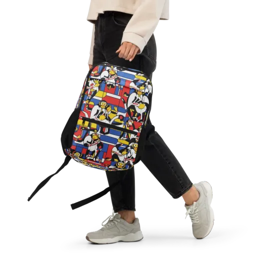 Mambo Menagerie on a Utility Backpack