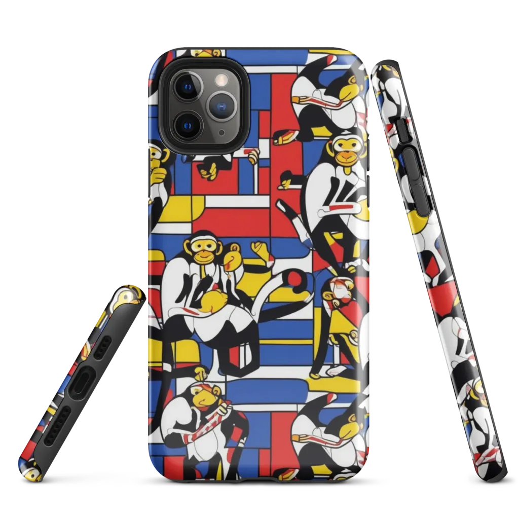 Mambo Menagerie on Tough Case for iPhone® — Front
