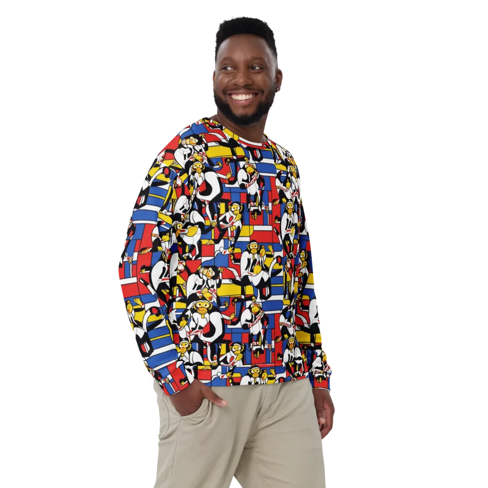 Mambo Menagerie on Sweatshirt — Front