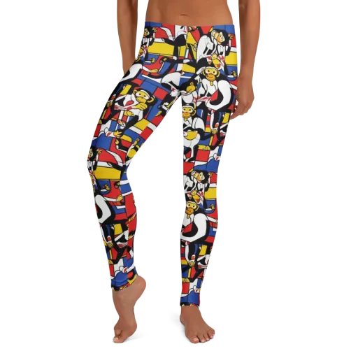 Mambo Menagerie on a Leggings