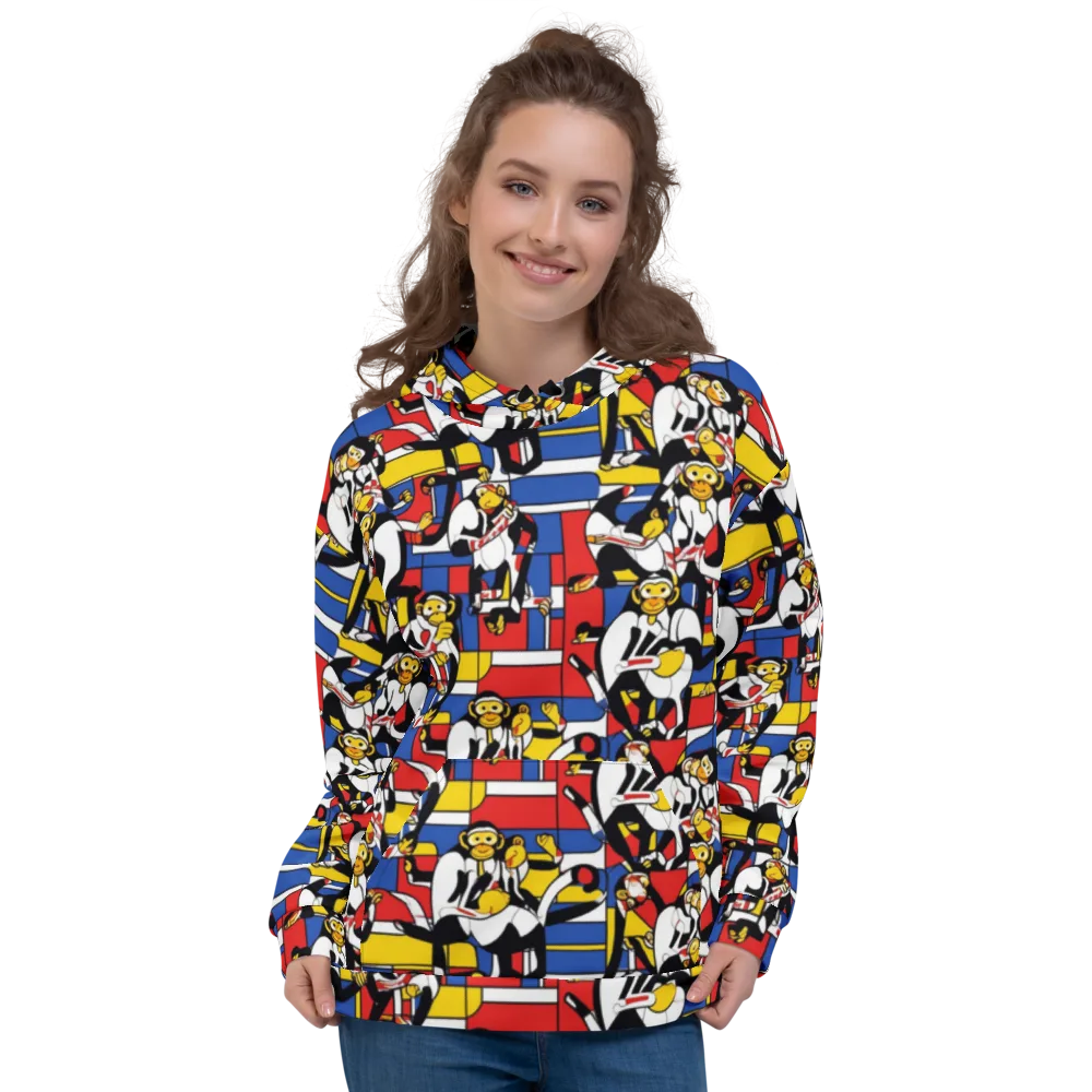 Mambo Menagerie on Hoodie — Front