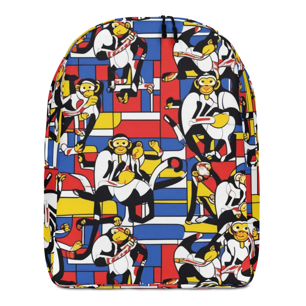 Mambo Menagerie on Minimalist Backpack — Front