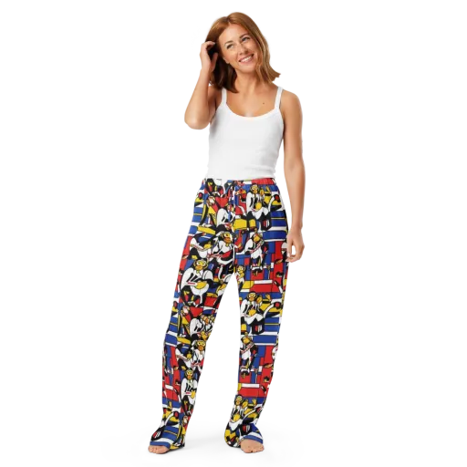 Mambo Menagerie on a Women's Pajama Pants
