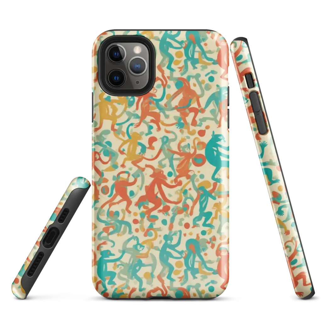 Tangerine Troupe on Tough Case for iPhone® — Front