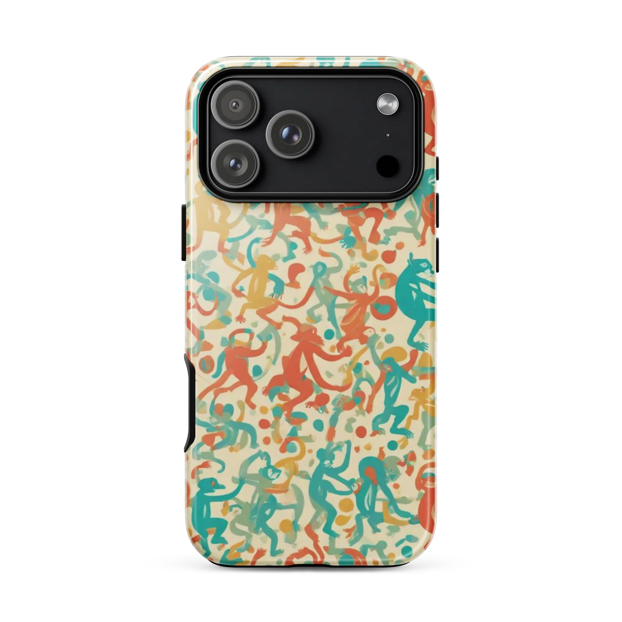 Tangerine Troupe on Tough Case for iPhone® — Front