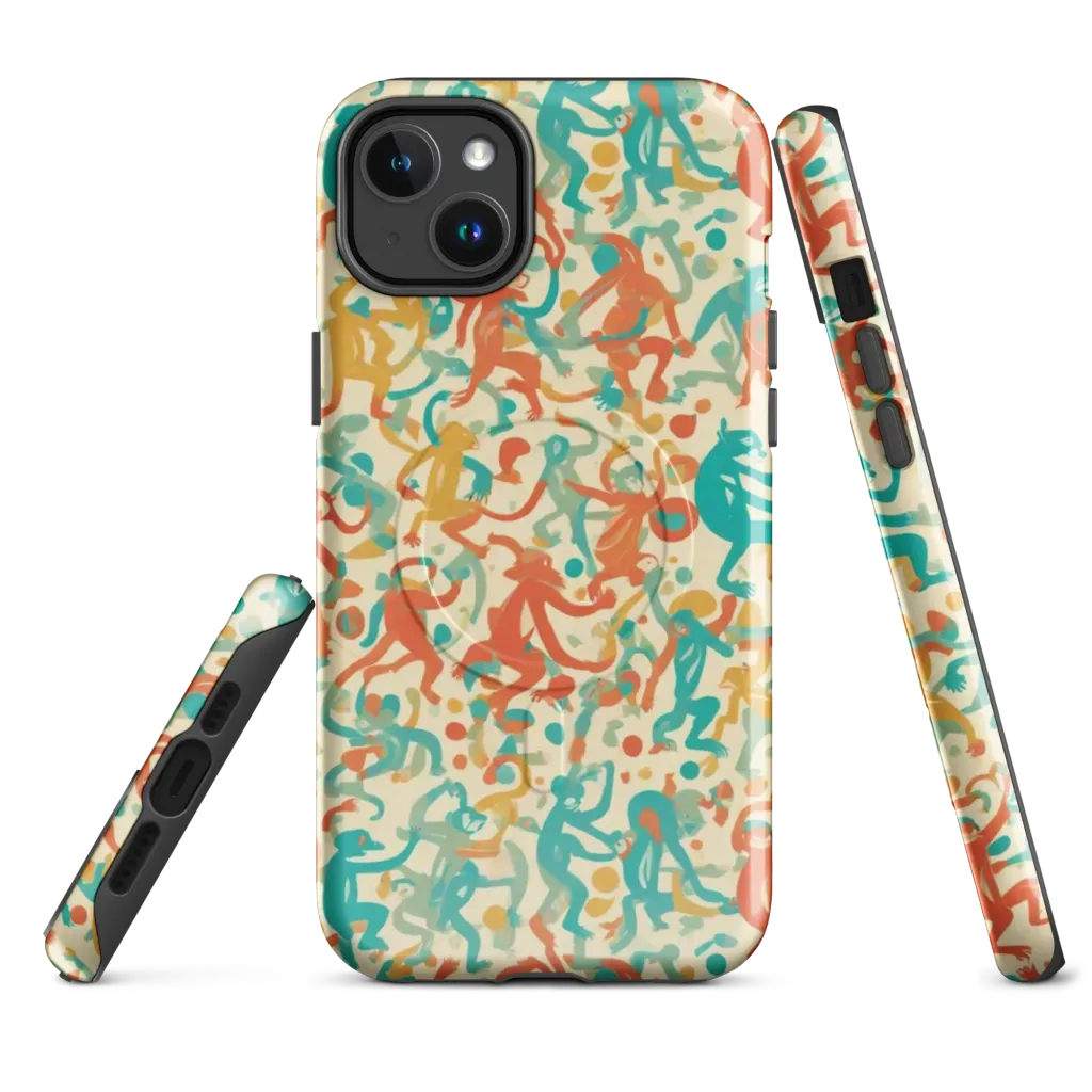 Tangerine Troupe on MagSafe Tough Case for iPhone® — Front