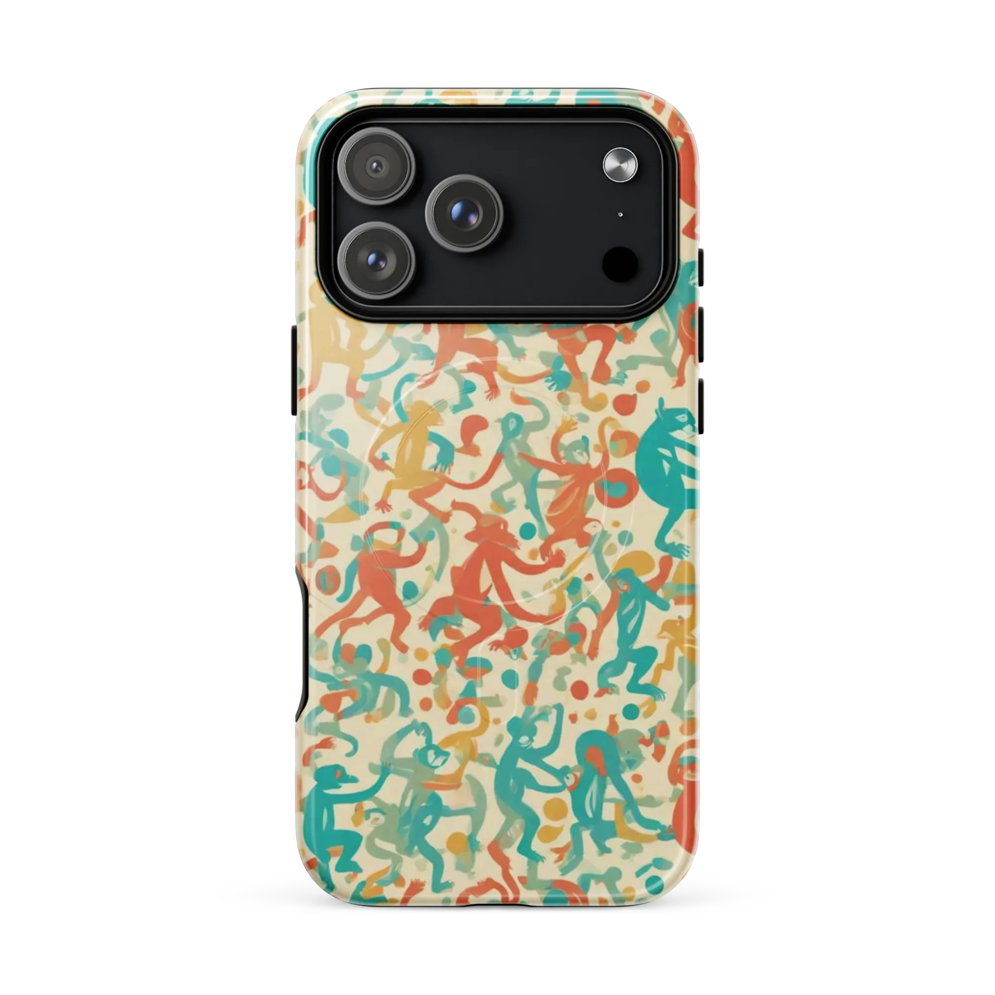 Tangerine Troupe on MagSafe Tough Case for iPhone® — Front